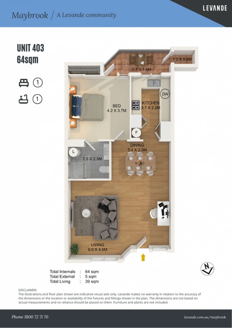 403/6 Jersey Place, Cromer