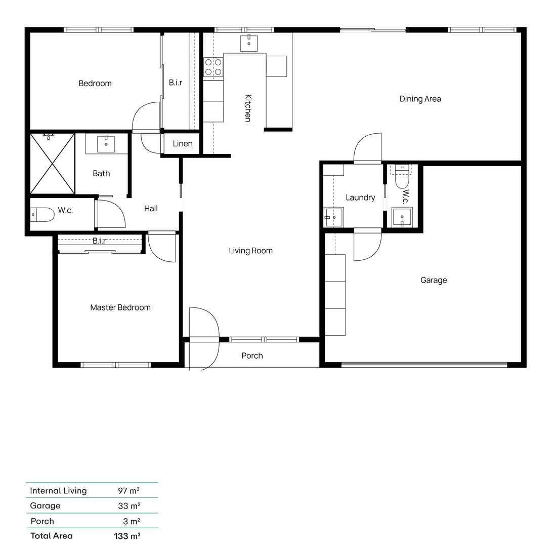 Stylish Corner Home with Private Garden