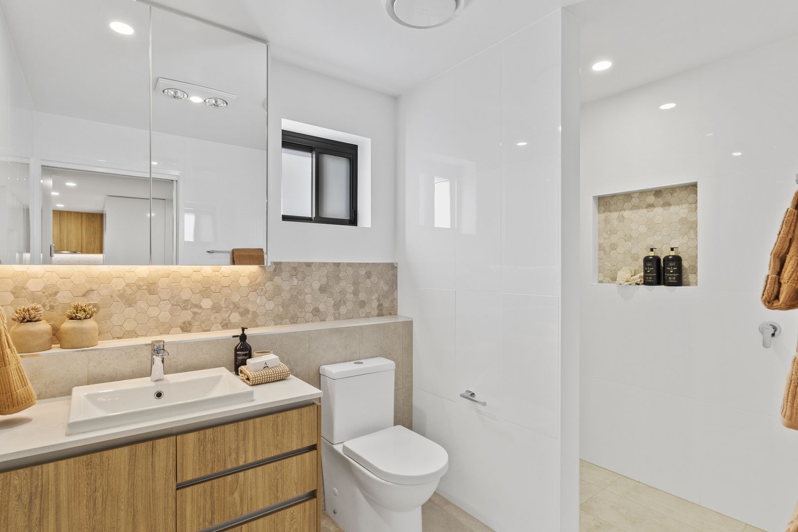Open-plan two-bedroom apartment