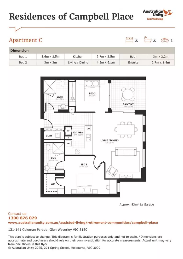Charming Retirement Living in the heart of Glen Waverley