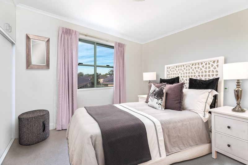 Enjoying lovely village and district views from a sunny north-east corner position