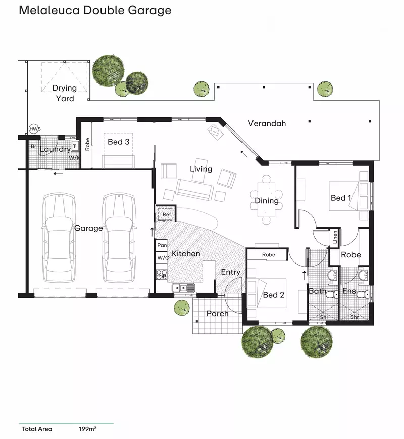 Bright, Low-Maintenance with Outdoor Appeal