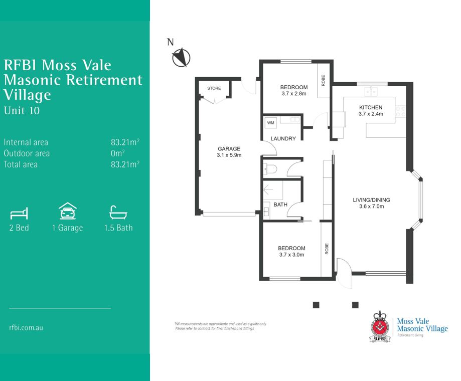 RFBI Moss Vale Masonic Retirement Village, Unit 10