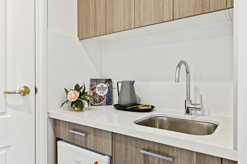 Affordable studio apartment with services