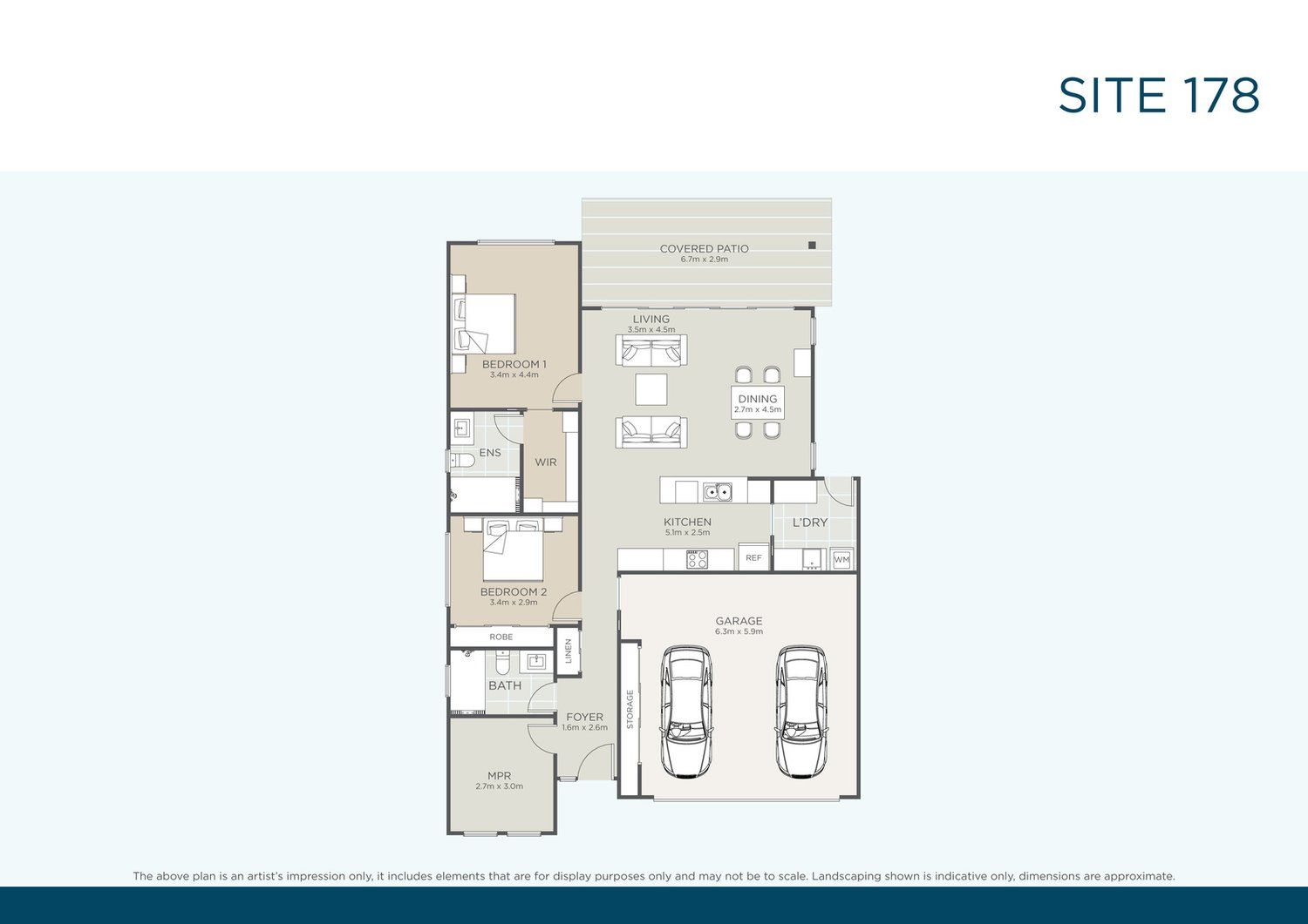 Exceptional Corner Two Bedroom Home + MPR
