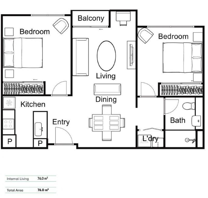 Brighton Bayside Apartment - Fully Refurbished