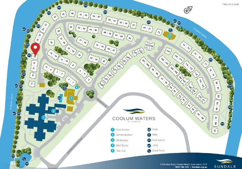 Large 3 bedroom stand alone unit, positioned by the creek - Unit 21