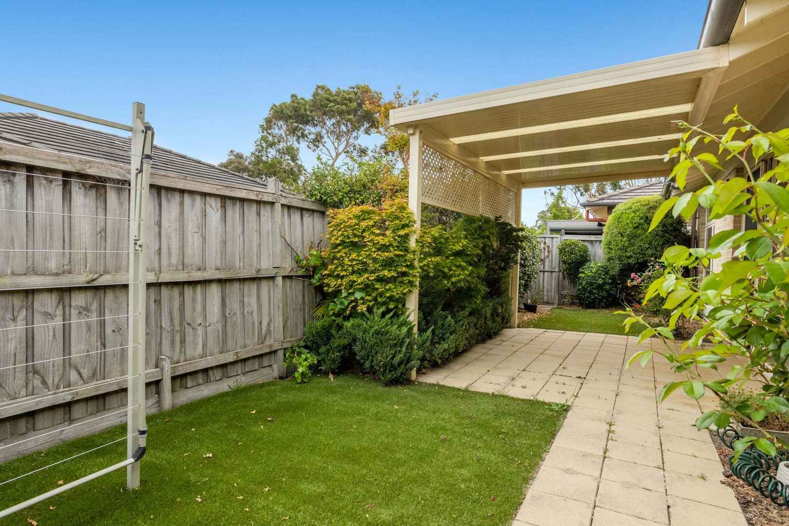 North-facing with High ceilings and Private Courtyard