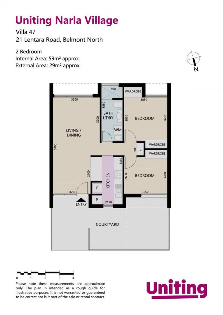 Refurbished villa in a peaceful Belmont North community | Uniting Narla