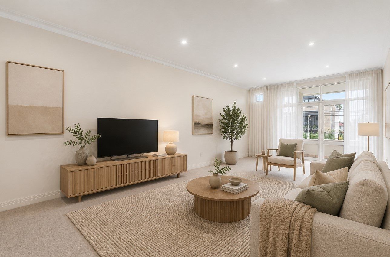 Stylish north-facing two-bedroom apartment!