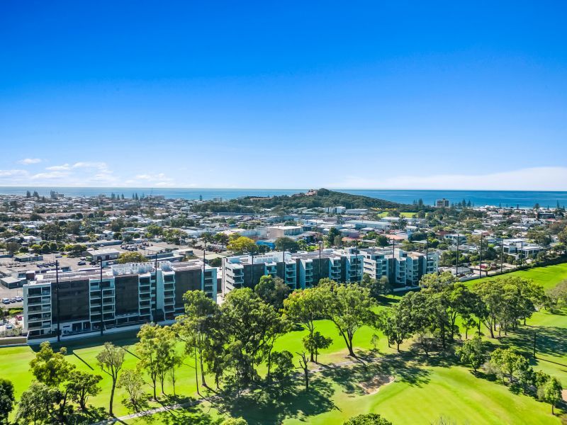 South-facing apartment with stunning Burleigh Golf Course vistas
