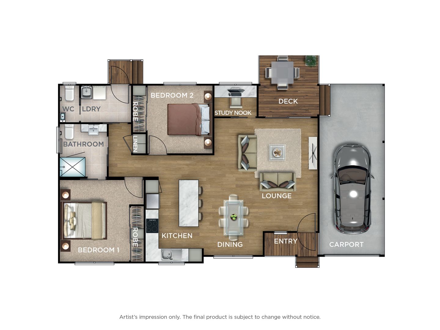 You'll enjoy living in style and comfort