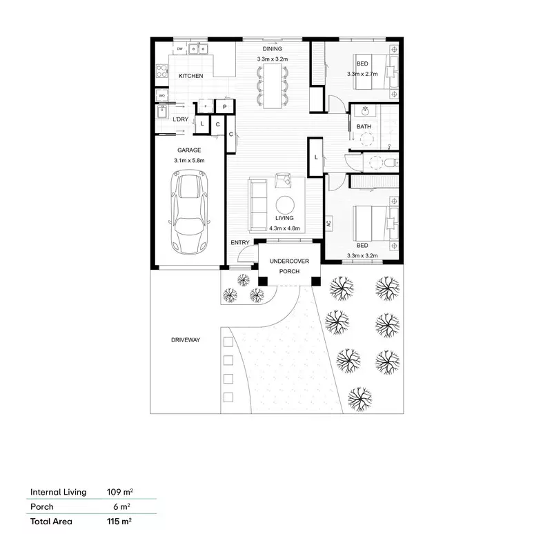 Beautifully Renovated with Light-Filled Living Spaces