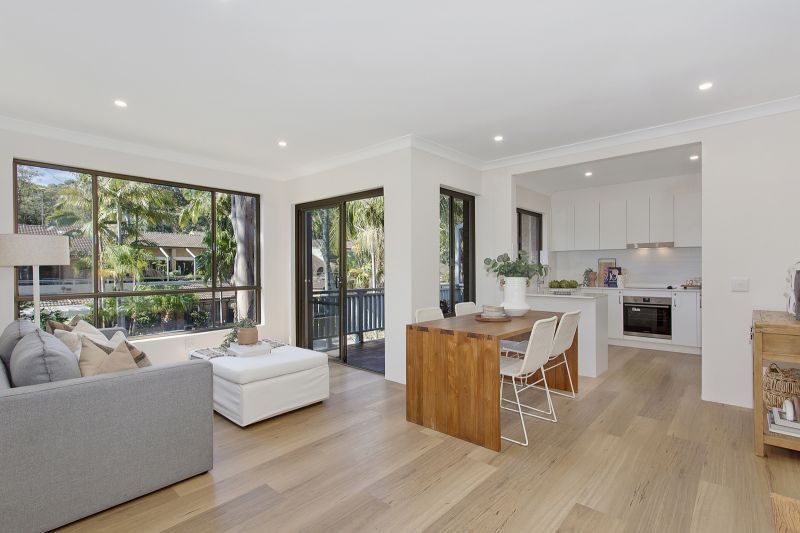 Bright north-facing two-bedroom unit