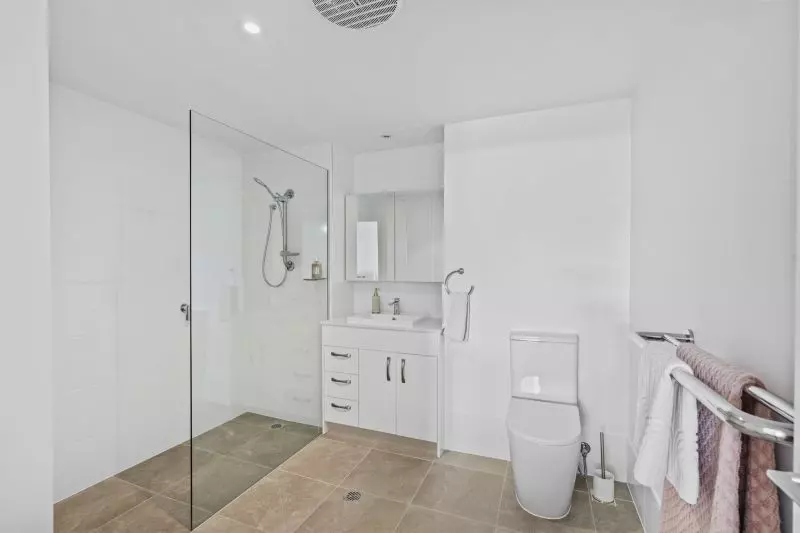 Relaxed bayside living in a two-bedroom apartment