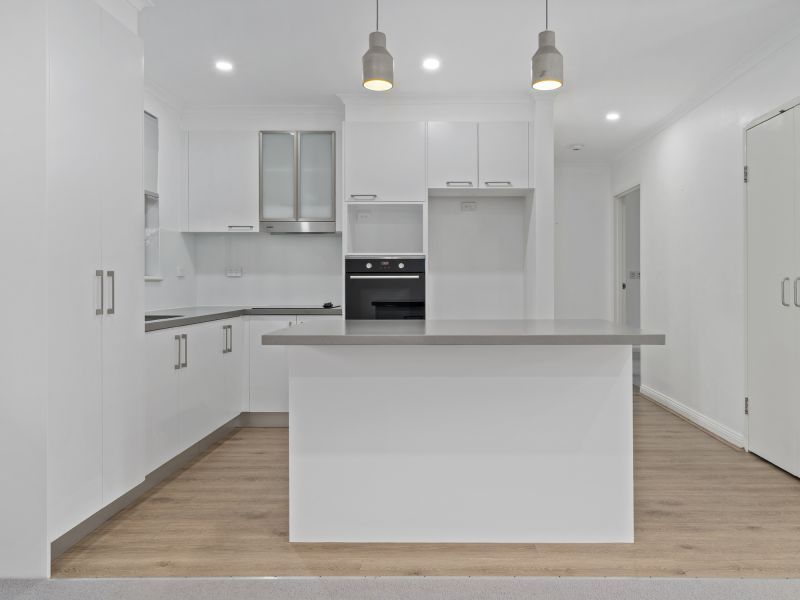 Open plan living with garden outlook