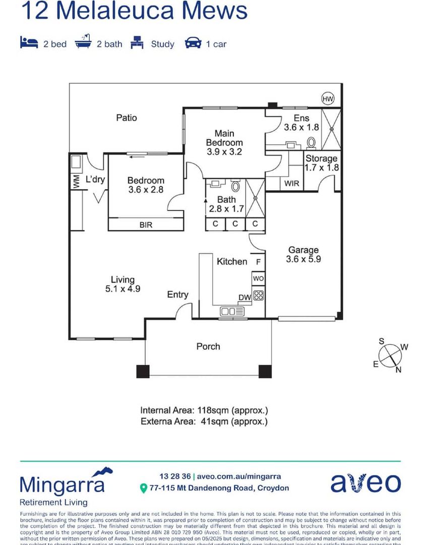 Fully refurbished 2-bedroom, 2-bathroom villa