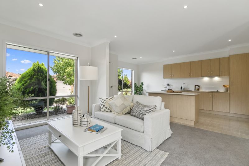 Stylish 2-bed + study villa with large open-plan living area