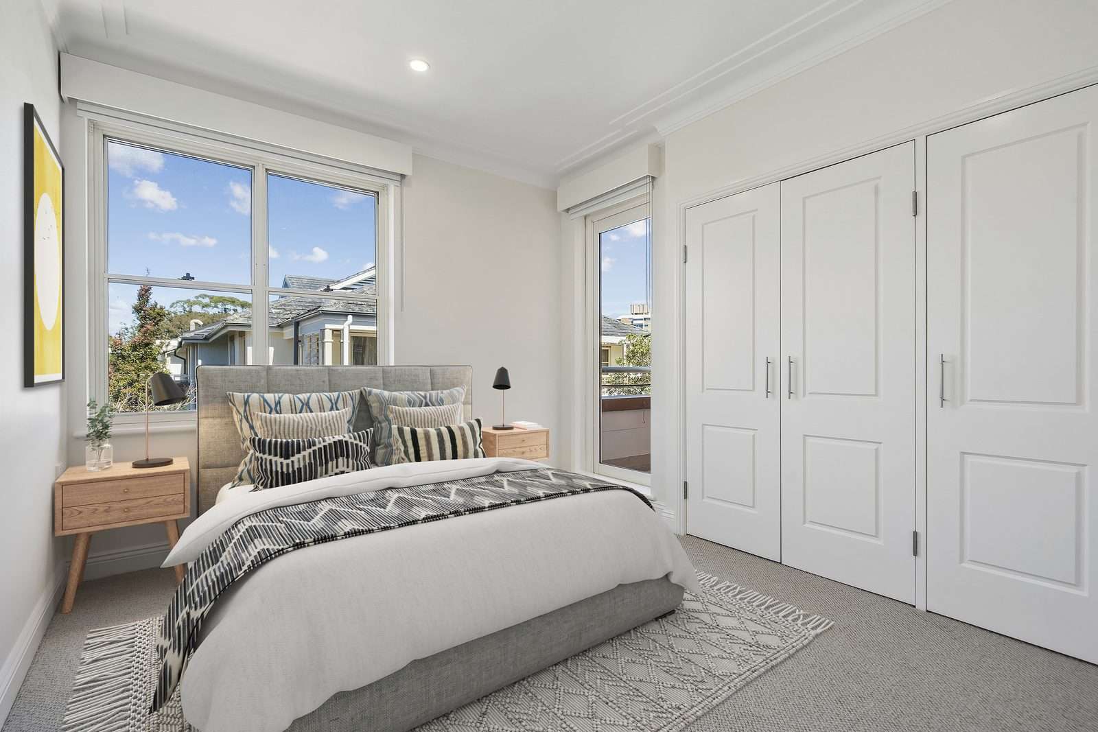 Bright and light-filled three-bedroom apartment