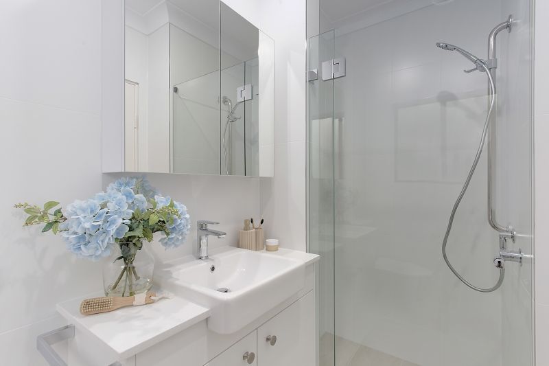 North-facing three-bedroom unit