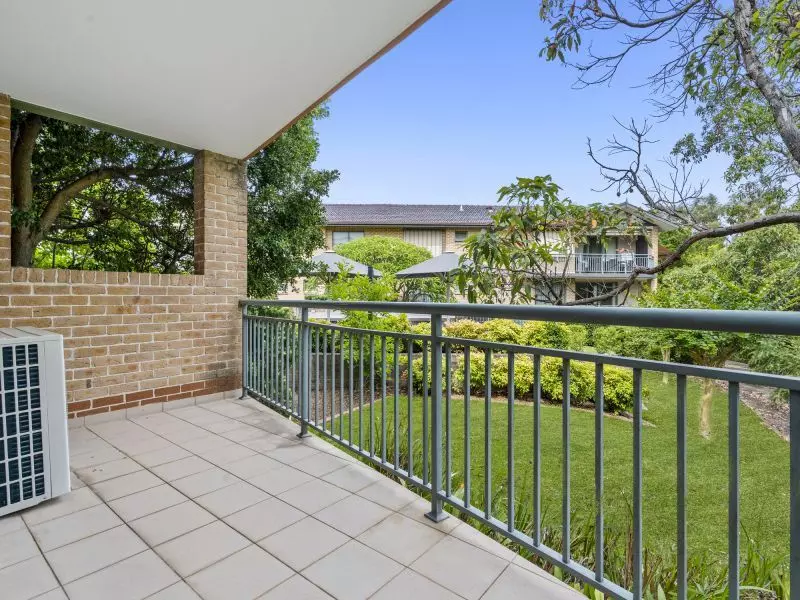 Garden facing ground level unit