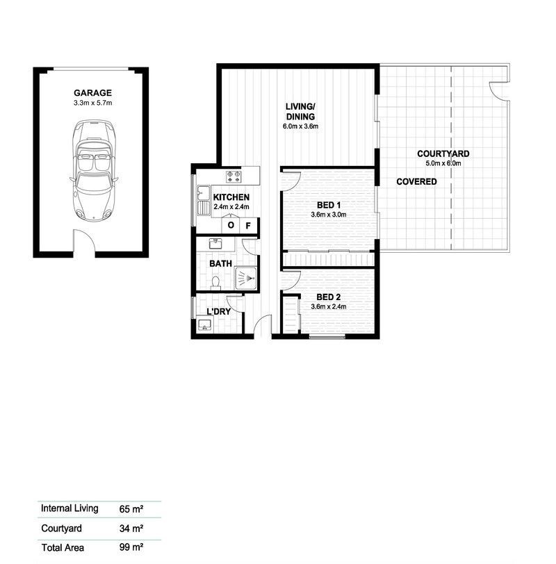 Spacious Villa with Excellent Covered Courtyard