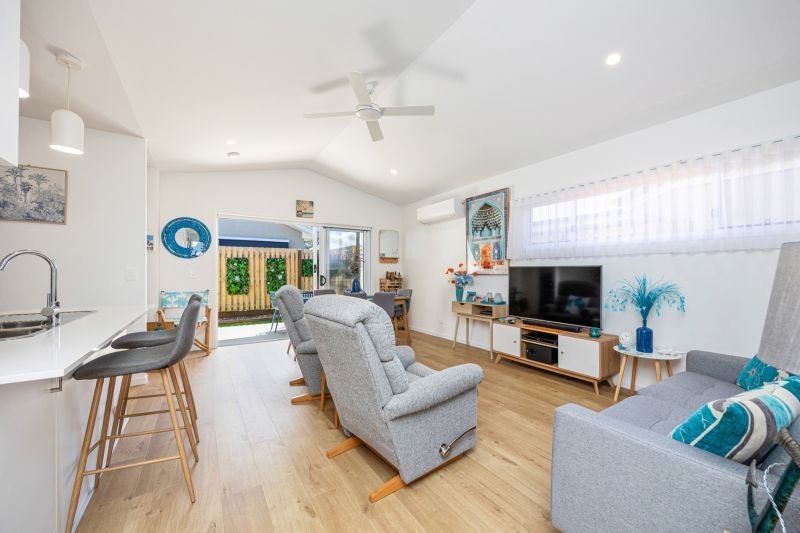 Modern Comfort- with Room to Relax!