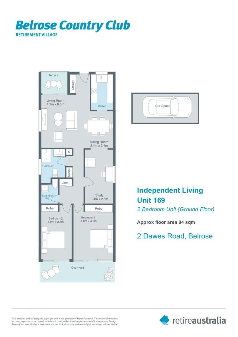 Gorgeous modern unit with easy access and convenient location