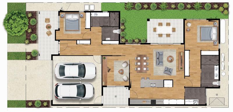 Site 6 - Cottesloe with Hamptons Façade