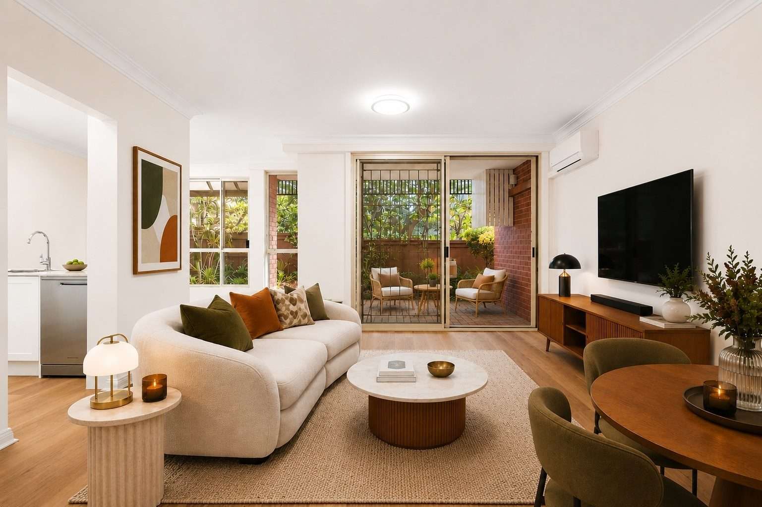 Spacious Ground-Floor Living Surrounded by Gardens