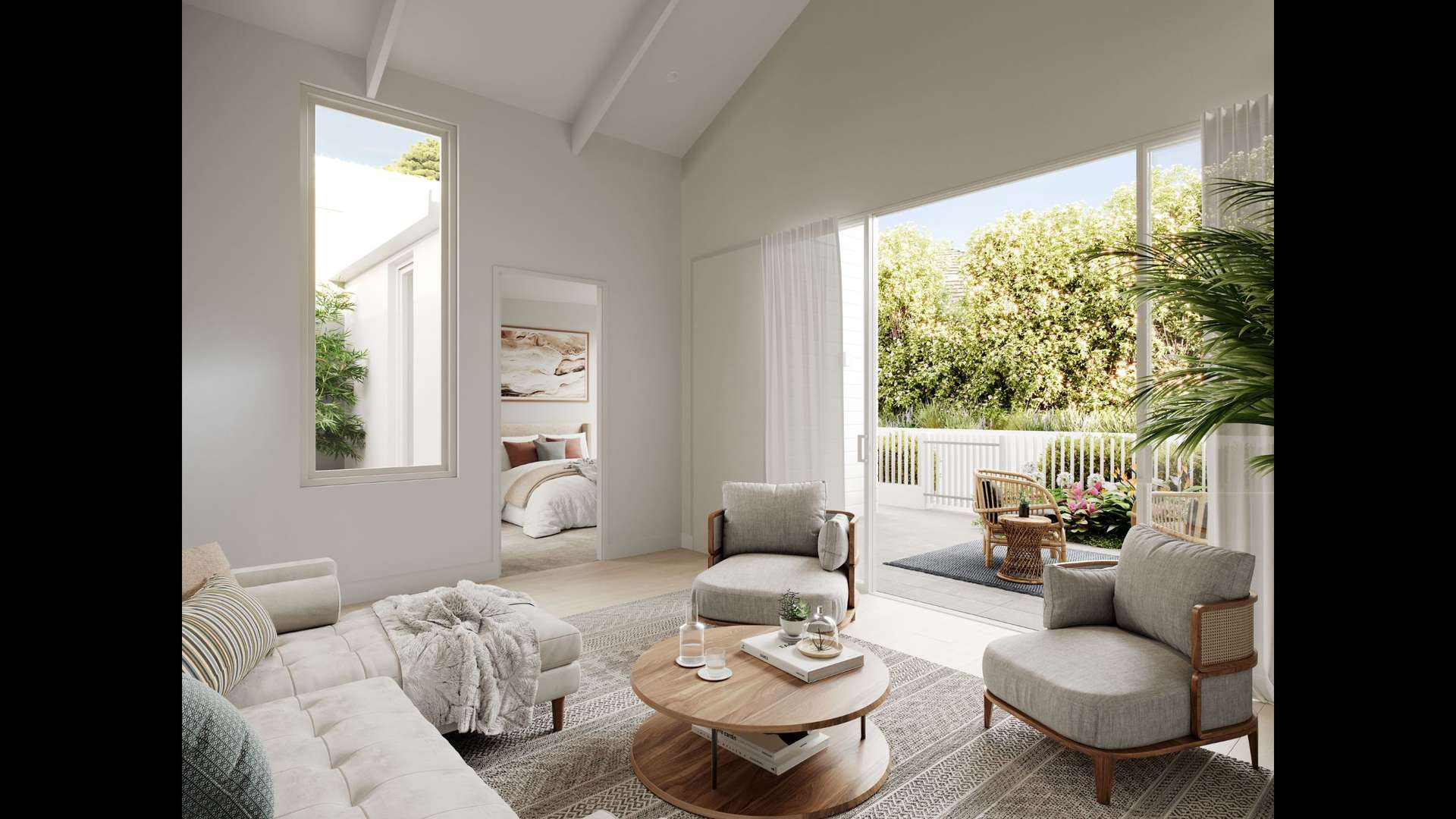 Oversized 3-Bedroom Residence with House-Like Proportions