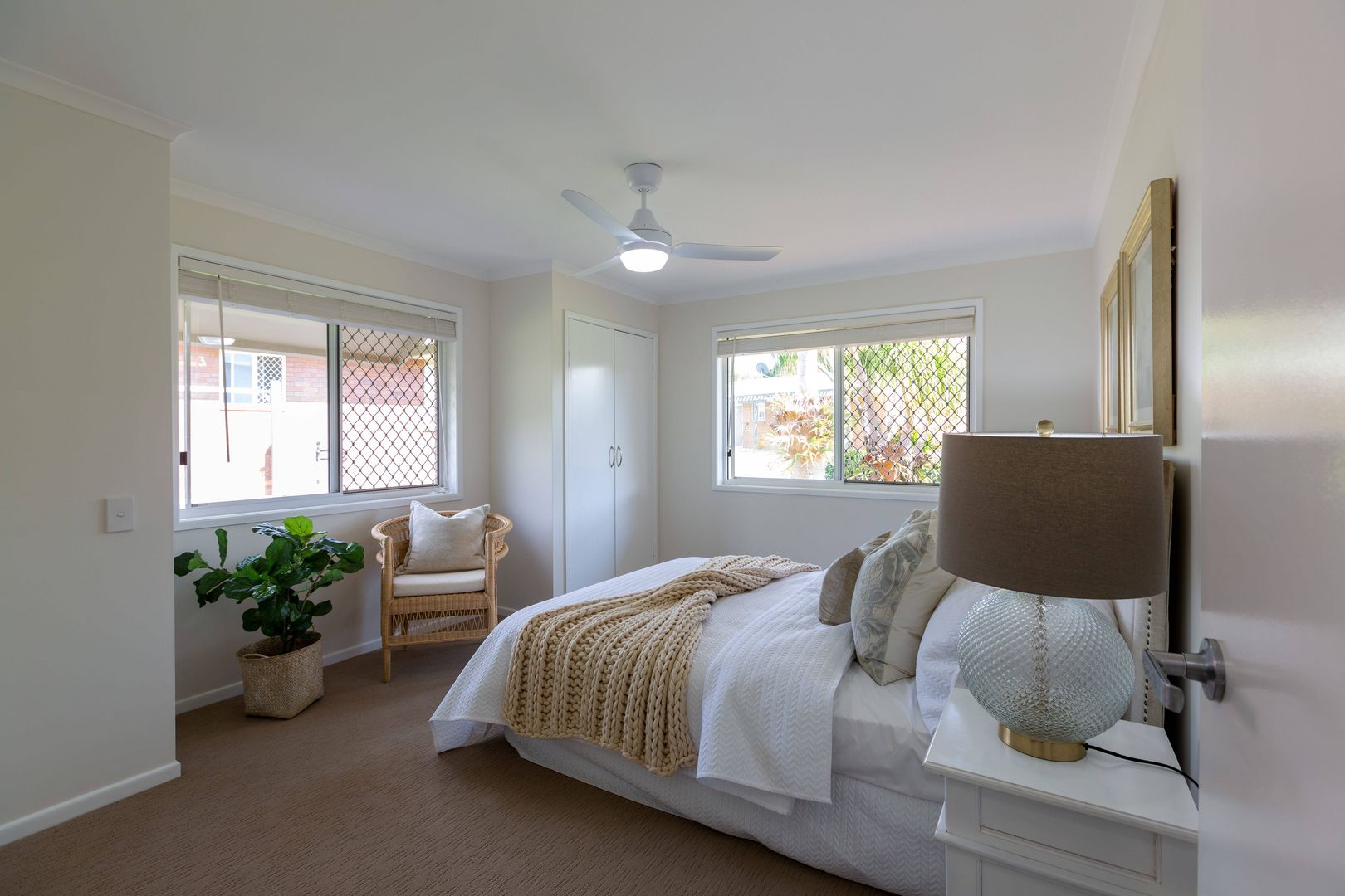 Peaceful retirement living overlooking lush lawns