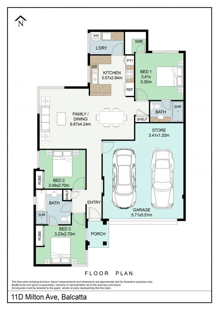 Spacious End Villa