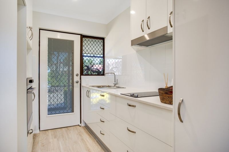 Upper-level studio villa under renovation