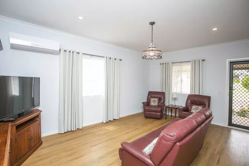 Front & Centre! 2 bed, 2 bath plus study with beautiful pond views