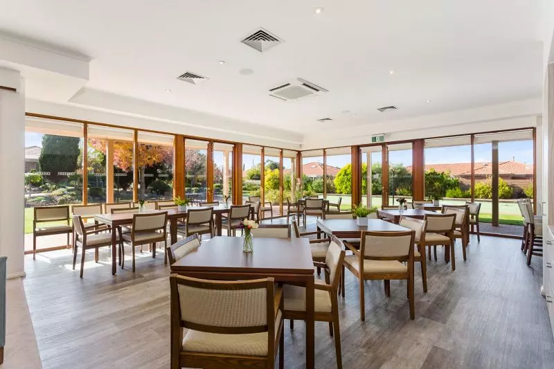 Two-bedroom villa with private entertaining area