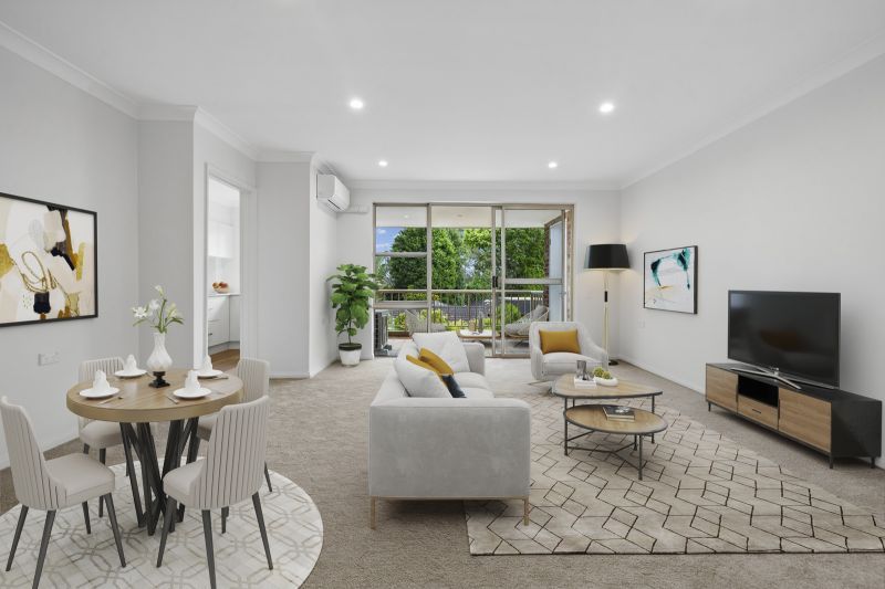 Freshly Renovated, Light-Filled Living
