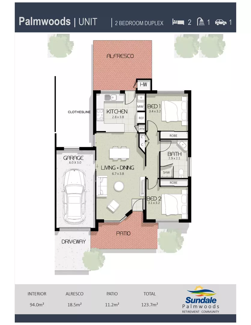 A Modern Haven with Plentiful Gardens