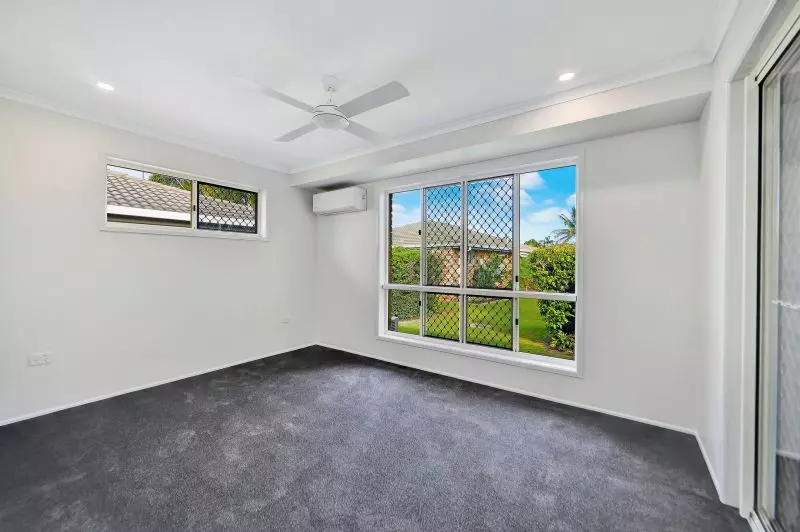 Wrapped in garden with an open Elevation