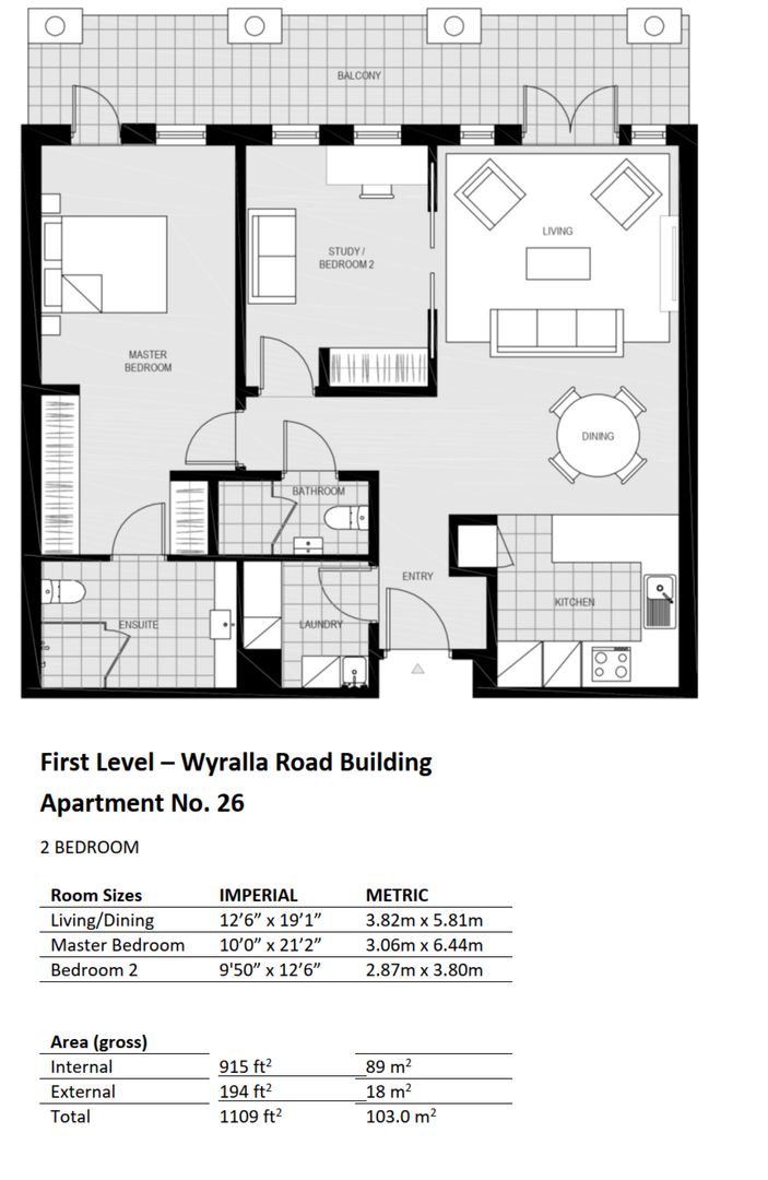 North-Facing with Garden Views & Spacious Balcony