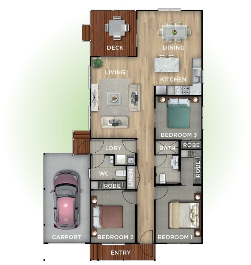 BRAND NEW THREE BEDROOM WILL IMPRESS