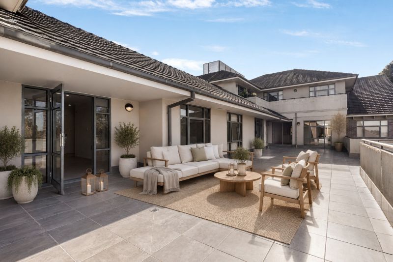 East-Facing Apartment with Expansive Terrace & Serene Views