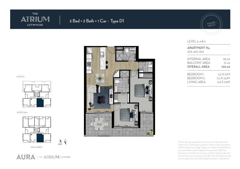 Safe, Secure & Maintenance-Free 2-Bedroom Apartment