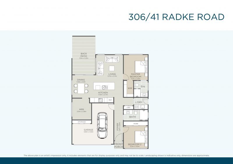 Bright, Tranquil Home with Private Alfresco