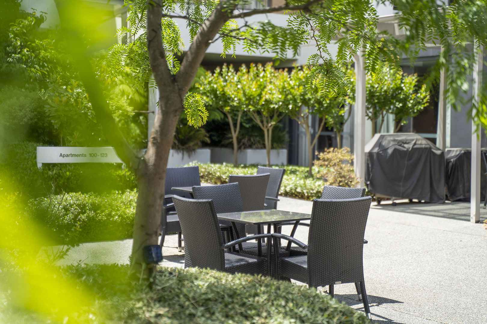 Large, bright modern one-bedroom home