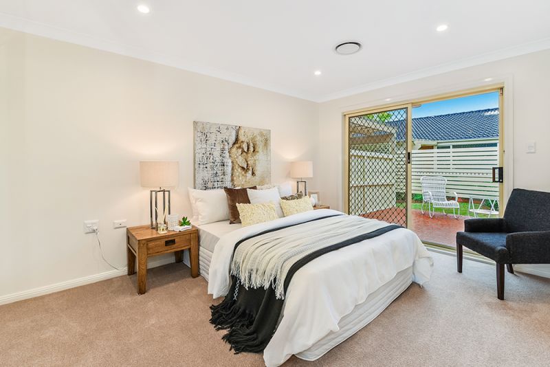 Stunning villa situated in a quiet cul de sac location with bushland setting