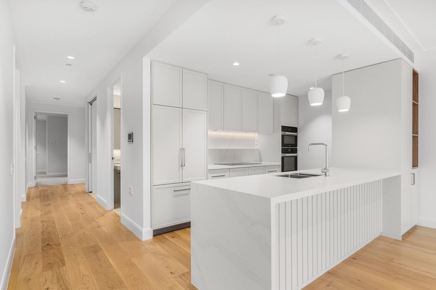 Spacious three bedroom apartment with effortless elegance