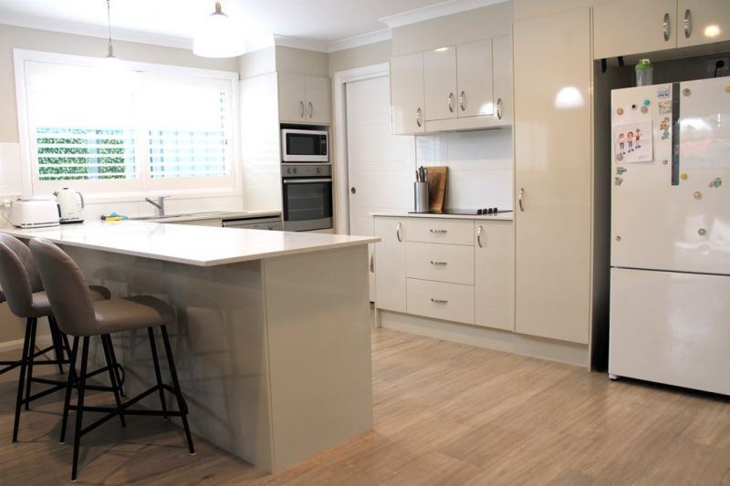 This functional home features ample space.