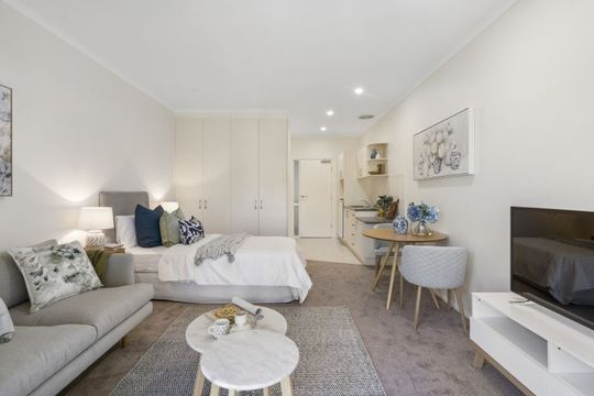 Studio apartment with beautiful outlook