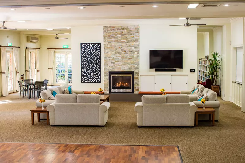 Airy Apartment Living with Vaulted Ceilings